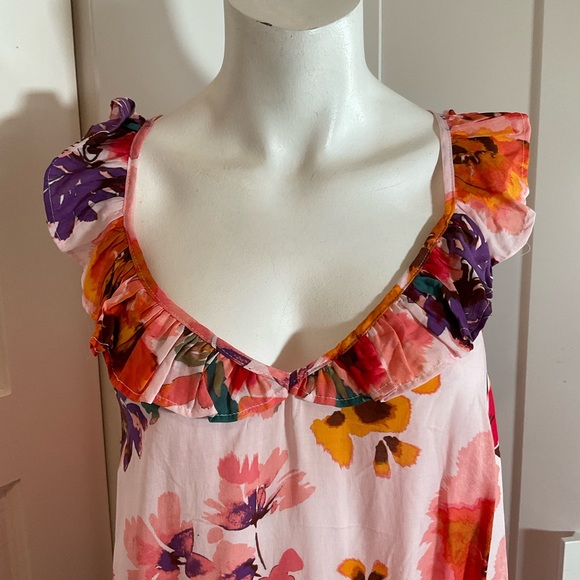 NWOT MULTICOLORE MAXI DRESS 🌸 - Picture 9 of 13